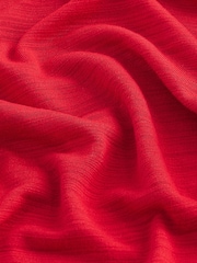 Red Crew Neck Lightweight Short Sleeve T-Shirt - Image 7 of 7