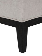 Libra Cream Theodore Buttoned Stool - Image 5 of 5