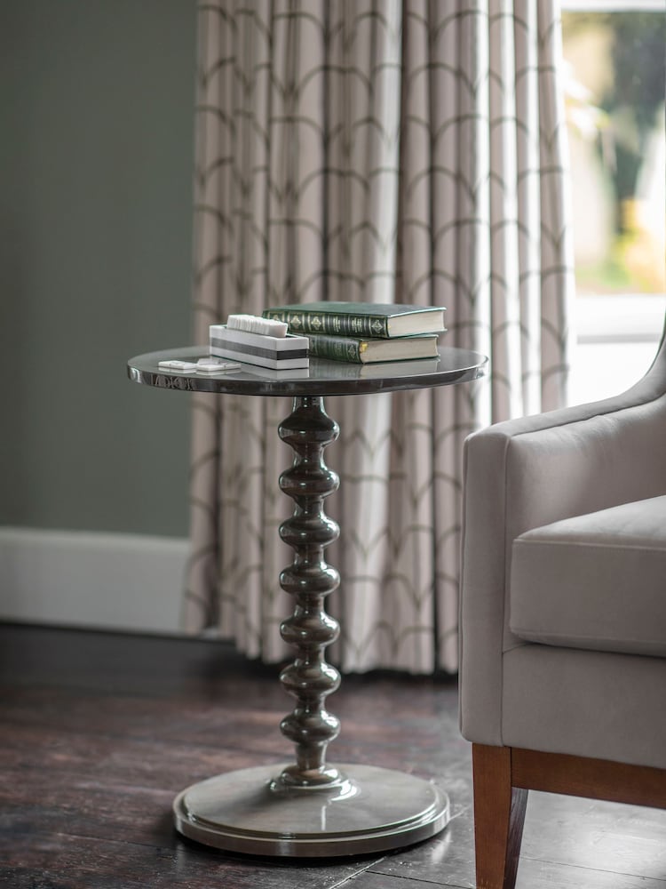 Libra Green Lacquer Side Table - Image 1 of 5