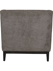 Libra Warm Grey Theodore Buttoned Armchair - Image 6 of 6