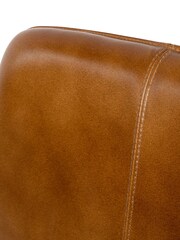 Libra Brown Robinson Leather Bar Stools Set of 2 - Image 5 of 6