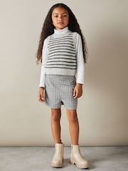 Reiss Venus Alpaca Blend Striped Vest - Imagen 2 de 4
