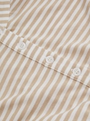 Camiseta de manga larga a rayas con cuello henley - Imagen 4 de 4