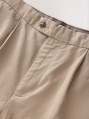 Stone Smart Cotton Blend Side Adjuster Trousers with Linen and Lyocell - Image 11 of 12