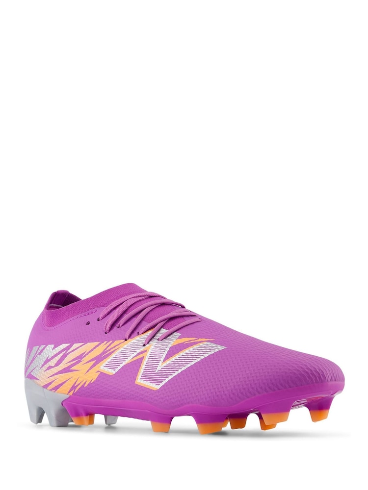 New Balance Purple Mens Furon Dispatch Firm Ground Football Boots - Image 10 of 10
