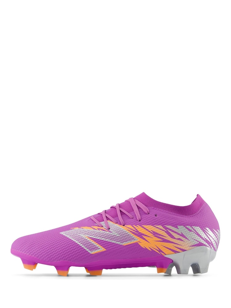 New Balance Purple Mens Furon Dispatch Firm Ground Football Boots - Image 2 of 10