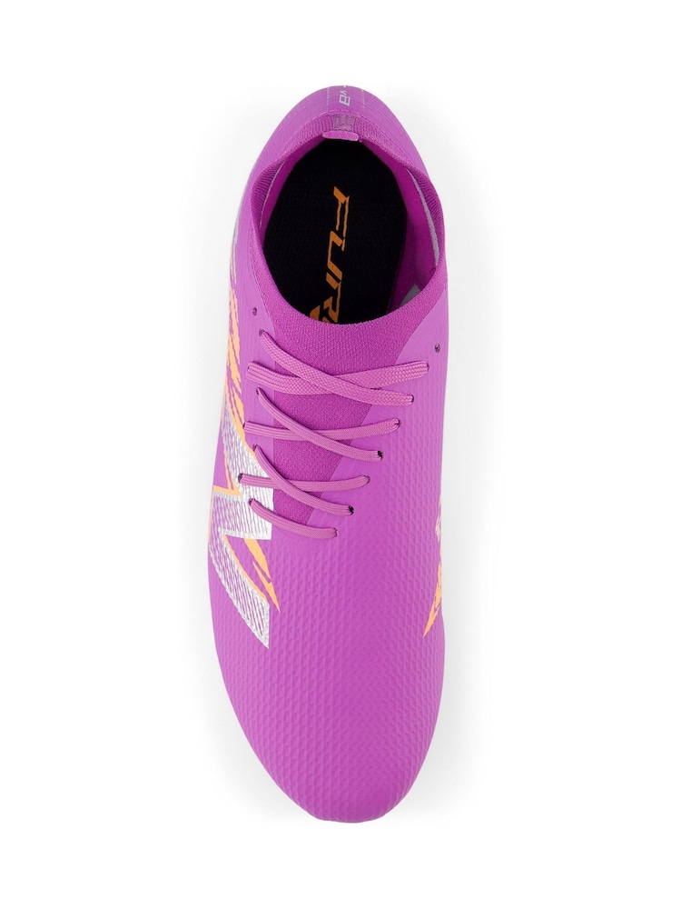 New Balance Purple Mens Furon Dispatch Firm Ground Football Boots - Image 6 of 10