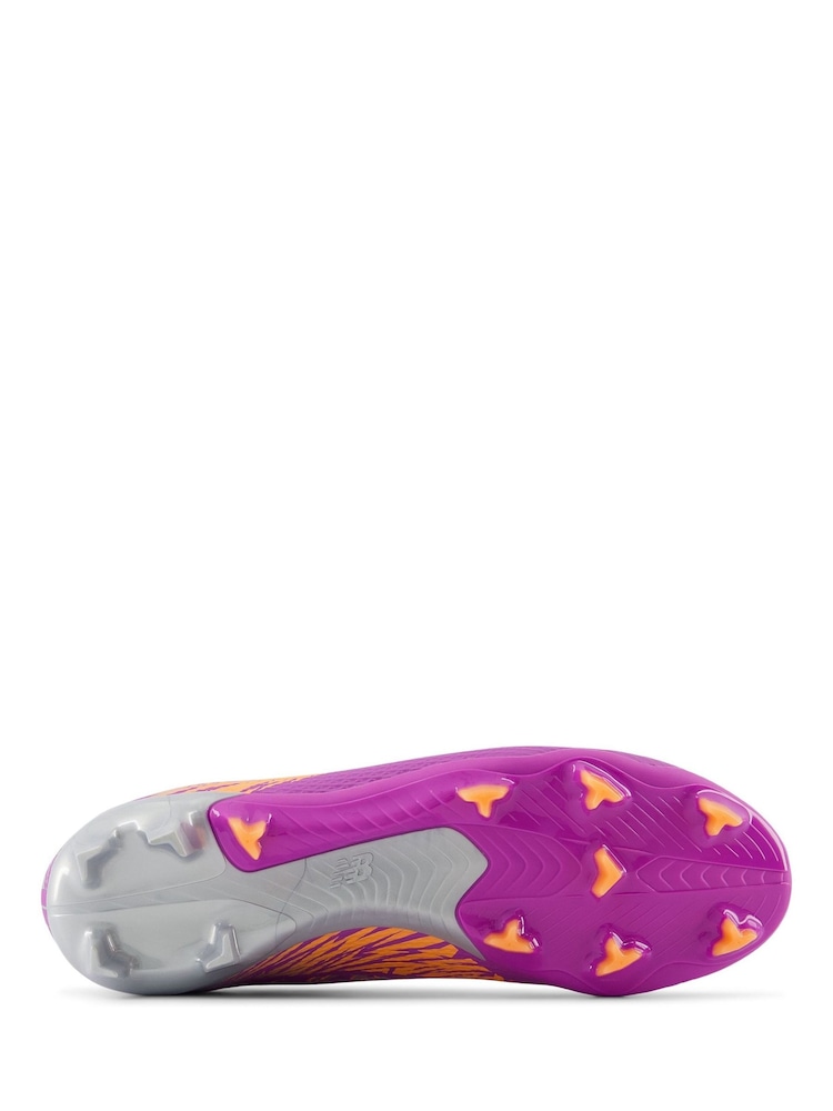 New Balance Purple Mens Furon Dispatch Firm Ground Football Boots - Image 8 of 10