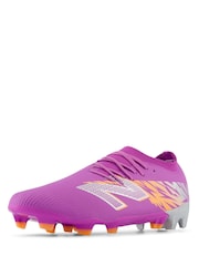 New Balance Purple Mens Furon Dispatch Firm Ground Football Boots - Image 9 of 10