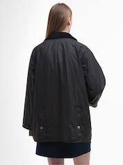 Barbour® Rust Brown Lynne Wax 100% Cotton Jacket - Image 3 of 7