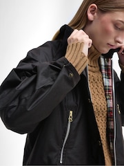 Barbour® Rust Brown Lynne Wax 100% Cotton Jacket - Image 5 of 7