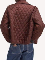 Barbour® x Alexa Chung Rust Brown Jacket - Image 2 of 8
