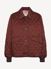 Barbour® x Alexa Chung Rust Brown Jacket - Image 7 of 8