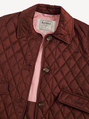 Barbour® x Alexa Chung Rust Brown Jacket - Image 8 of 8