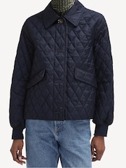 Barbour® x Alexa Chung Navy Jacket - Image 2 of 8