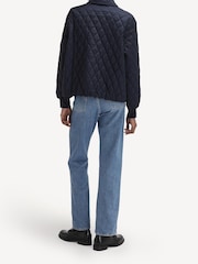 Barbour® x Alexa Chung Navy Jacket - Image 3 of 8