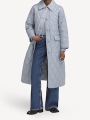 Barbour® x Alexa Chung Light Blue Jacket - Image 1 of 8