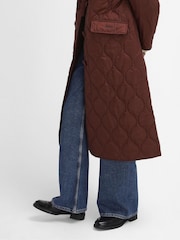 Barbour® x Alexa Chung Rust Brown Jacket - Image 11 of 11