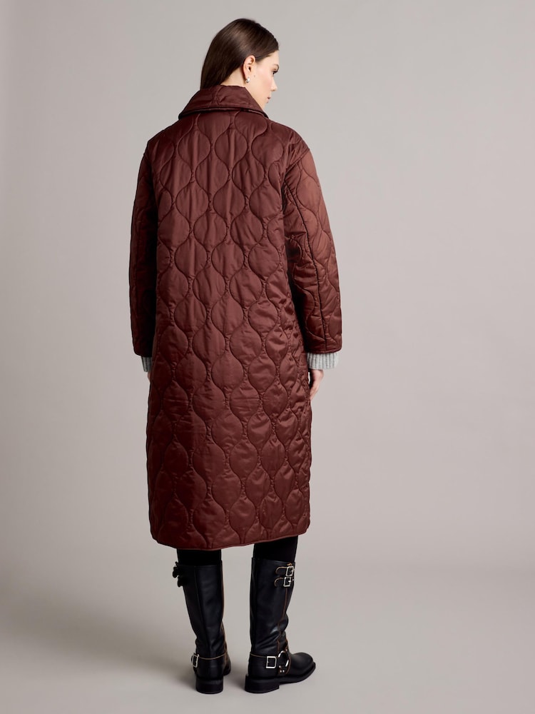 Barbour® x Alexa Chung Rust Brown Jacket - Image 2 of 11