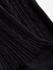 Schwarz mit Animal, Rüschen - Kurz geschnittene Socken im 2er-Pack - Bild 5 von 5