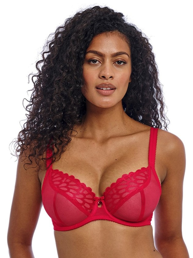 Freya Red Loveland UW Plunge Bra - Image 1 of 5