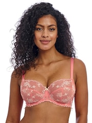Freya Orange Offbeat Decadence UW Side Support Bra - Image 2 of 5