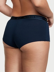 Victoria's Secret Noir Navy Blue Short Knickers - Image 2 of 3