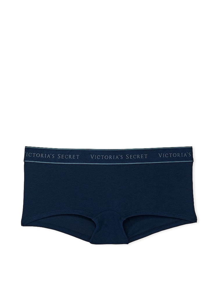 Victoria's Secret Noir Navy Blue Short Knickers - Image 3 of 3