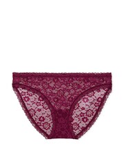 Victoria's Secret Plum Rouge Red Bikini Knickers - Image 3 of 3