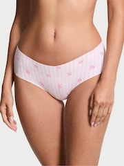 Victoria's Secret Pretty Blossom Pink Stripe Cheeky Knickers - Image 1 of 3
