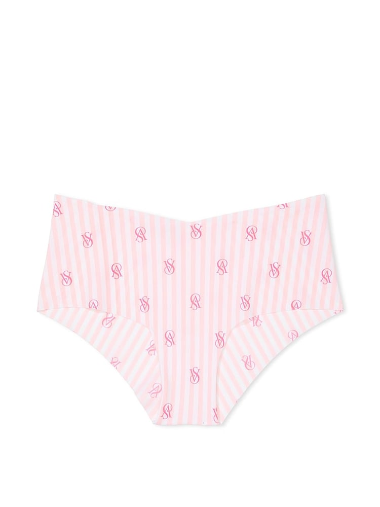 Victoria's Secret Pretty Blossom Pink Stripe Cheeky Knickers - Image 3 of 3