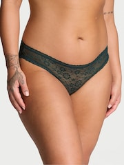 Victoria's Secret Botanical Green Bikini Knickers - Image 1 of 1