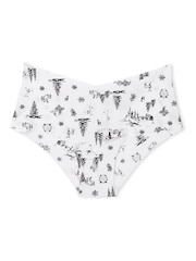 Victoria's Secret Winter White Cheeky Knickers - Image 3 of 3