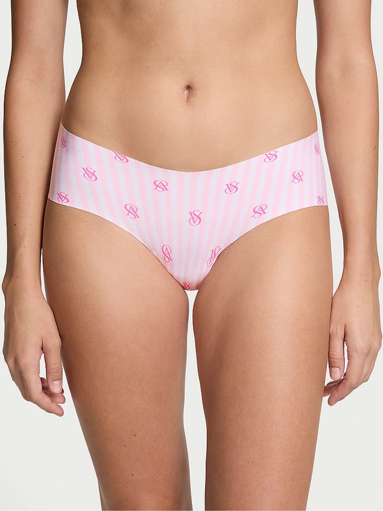 Victoria's Secret Pretty Blossom Pink Stripe Hipster Knickers - Image 1 of 3