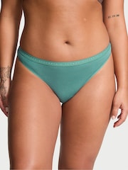 Victoria's Secret French Sage Blue Thong Knickers - Image 1 of 3