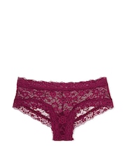 Victoria's Secret Plum Rouge Red Cheeky Knickers - Image 3 of 3