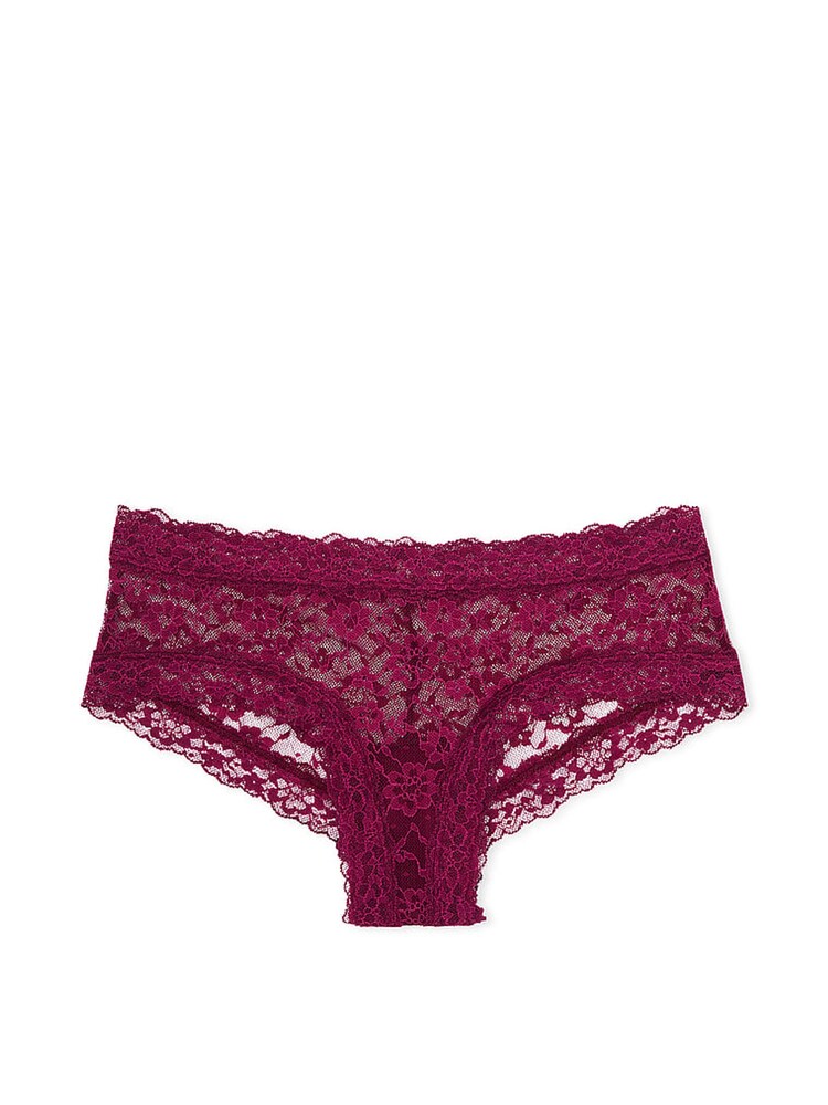 Victoria's Secret Plum Rouge Red Cheeky Knickers - Image 3 of 3
