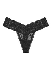 Victoria's Secret Pure Black Thong Knickers - Image 3 of 3