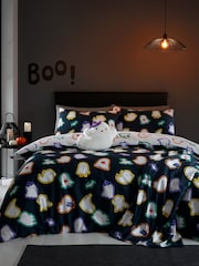 Catherine Lansfield Halloween Ghosts Cosy Fleece Blanket Throw - Imagem 1 de 2