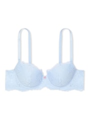 Victoria's Secret Light Blue Lightly Lined Demi Lace Bra - Image 3 of 3