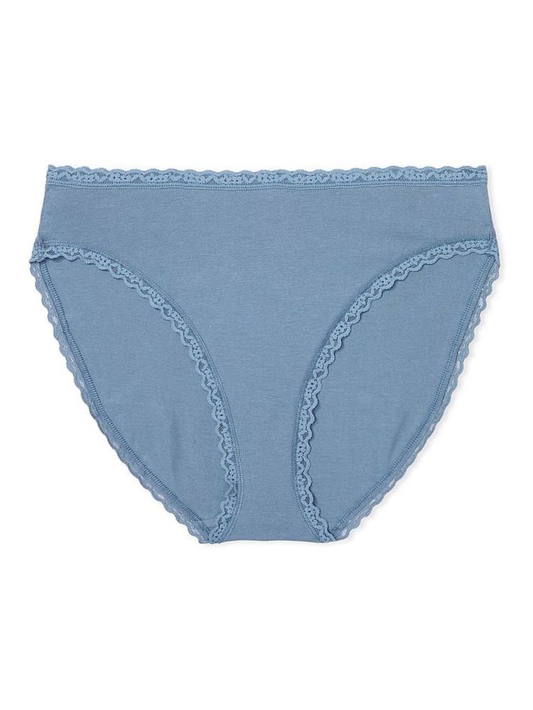 Victoria's Secret Faded Denim Blue Brief Knickers - Image 3 of 3