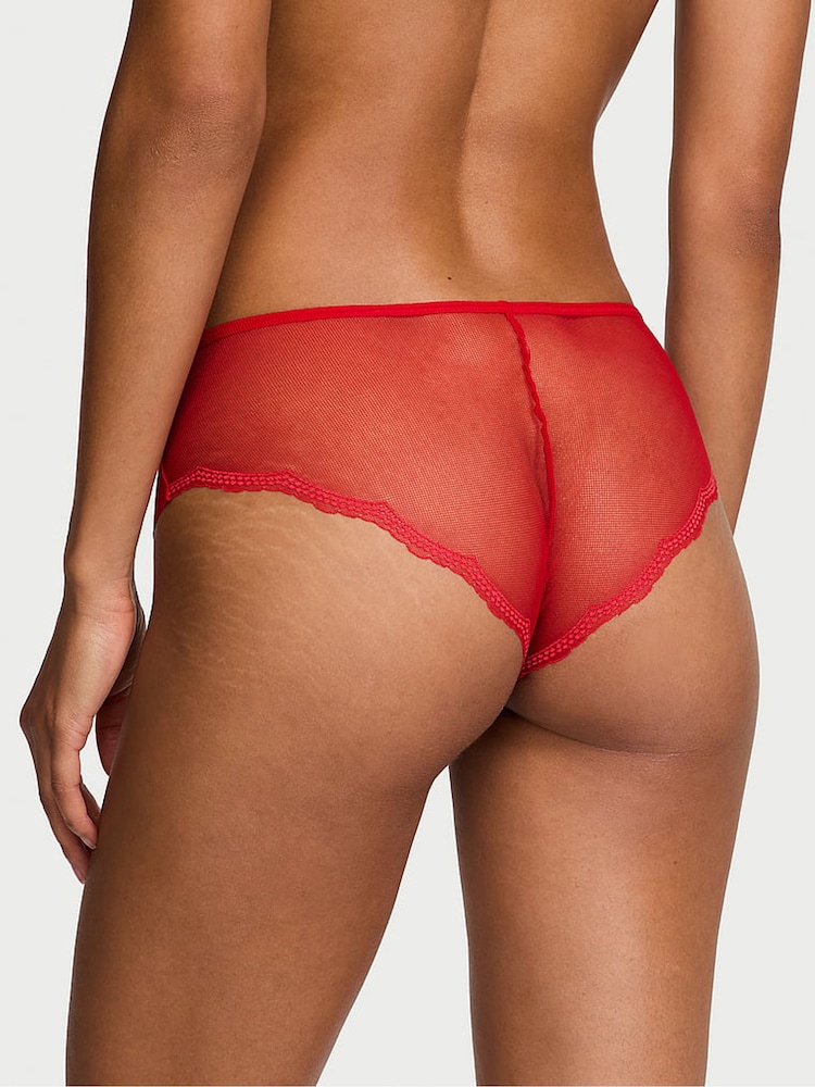 Victoria's Secret Lipstick Red Cheeky Knickers - Image 2 of 3