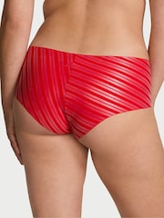 Victoria's Secret Lipstick Red Shimmer Cheeky Knickers - Image 2 of 3