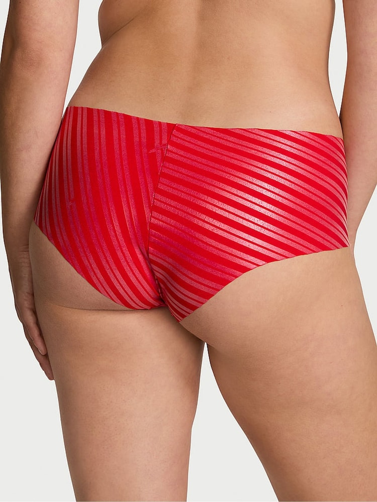Victoria's Secret Lipstick Red Shimmer Cheeky Knickers - Image 2 of 3