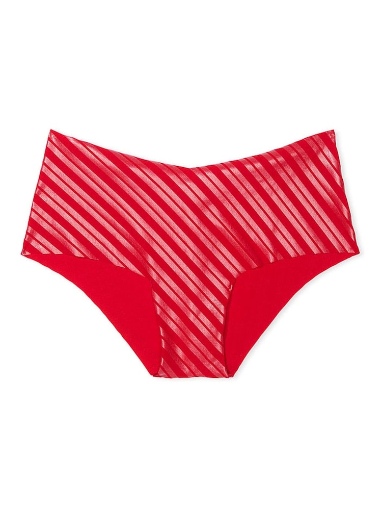 Victoria's Secret Lipstick Red Shimmer Cheeky Knickers - Image 3 of 3