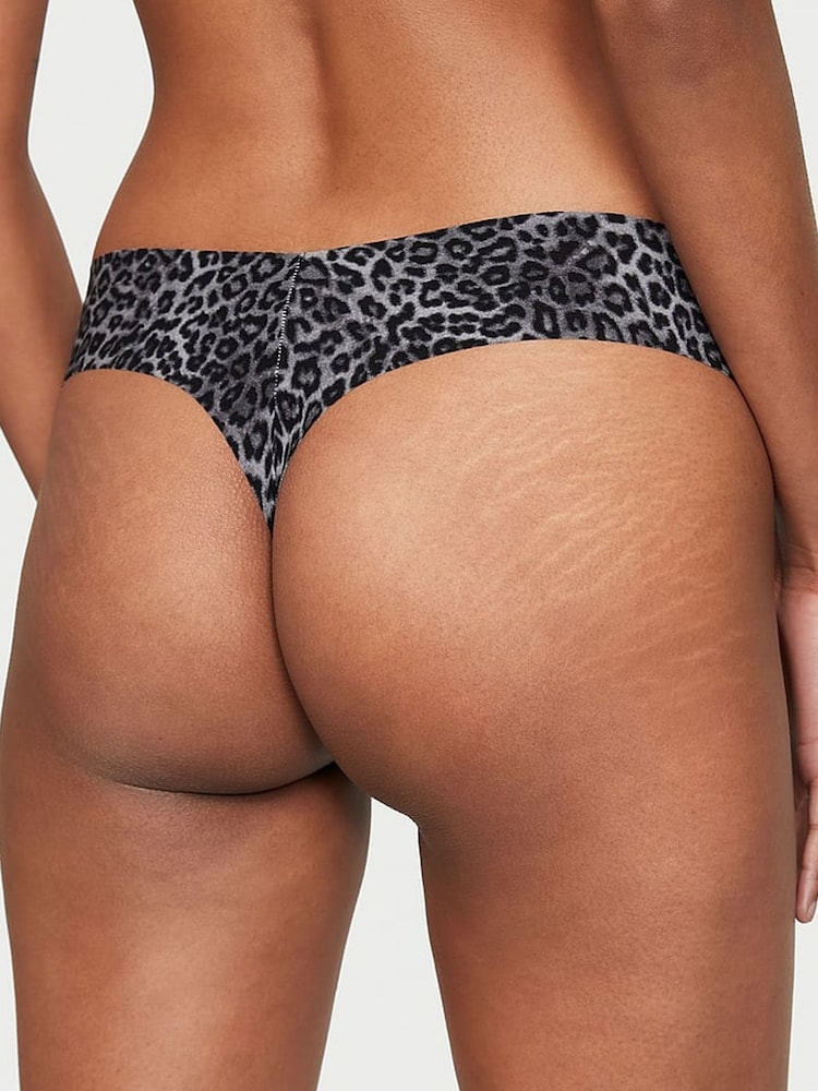 Victoria's Secret Nude/Brown/Purple/Leopard/Black//Blue Thong 7 Pack Knickers - Image 3 of 3