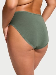 Victoria's Secret Faded Sage Green Brief Knickers - Image 2 of 3