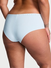 Victoria's Secret Light Blue Cheeky Shine Trim Knickers - Image 2 of 3