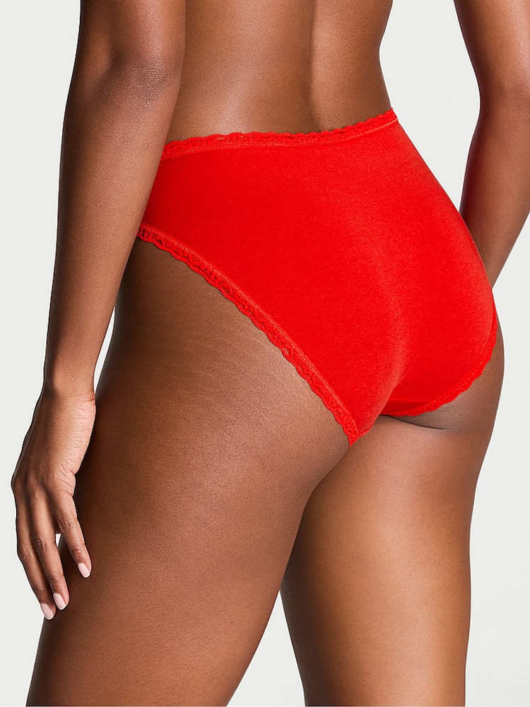 Victoria's Secret Lipstick Red Brief Knickers - Image 2 of 3