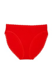 Victoria's Secret Lipstick Red Brief Knickers - Image 3 of 3